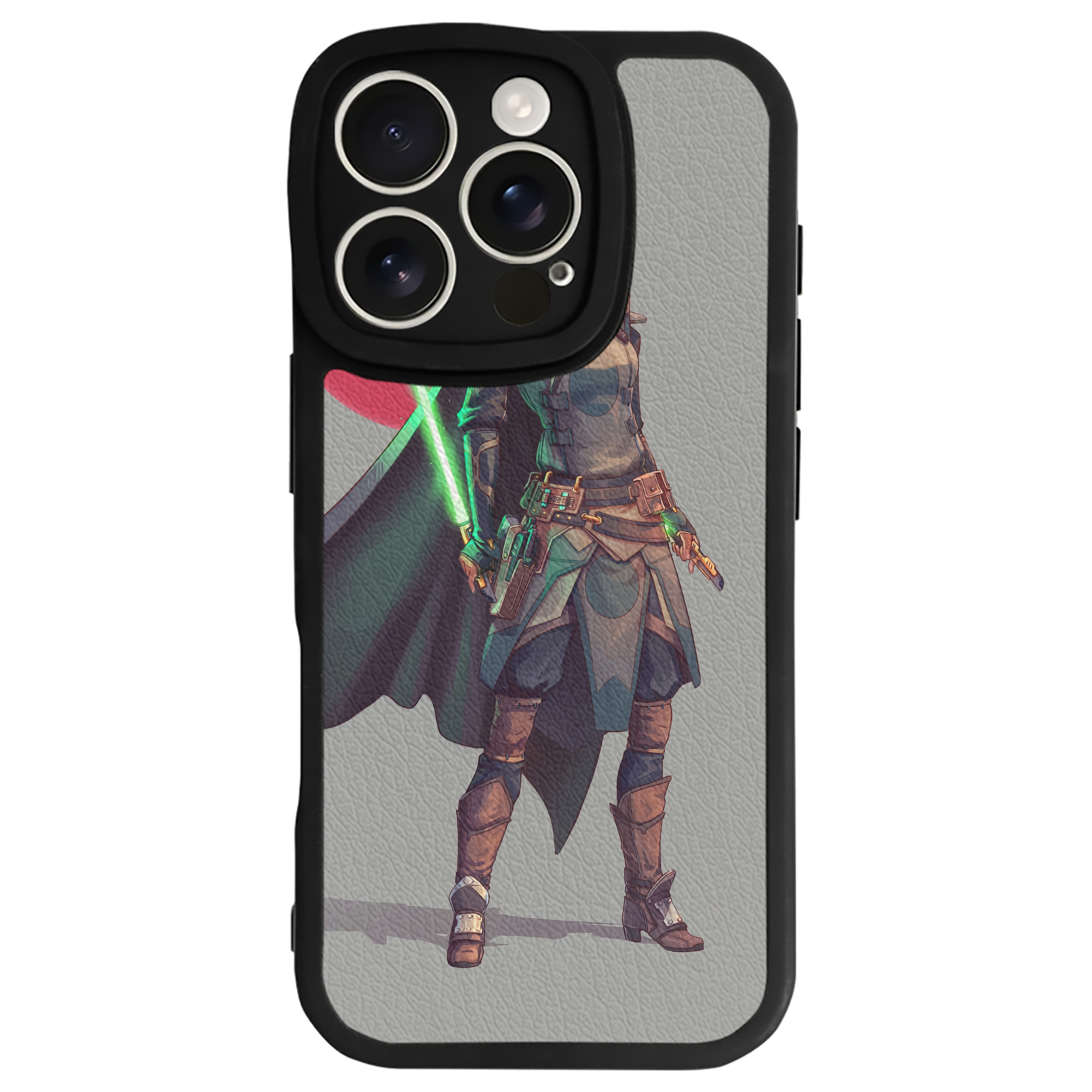 （画像用） スター・ウォーズ Star Wars 【iPhone 16シリーズ対応】シリコンスマホケース（レザー調） 材質：シリコン